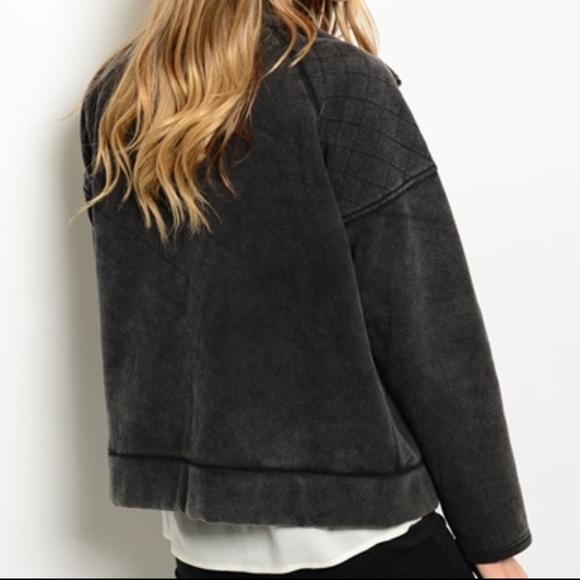 CHARCOAL JACKET - Picture 2 of 2